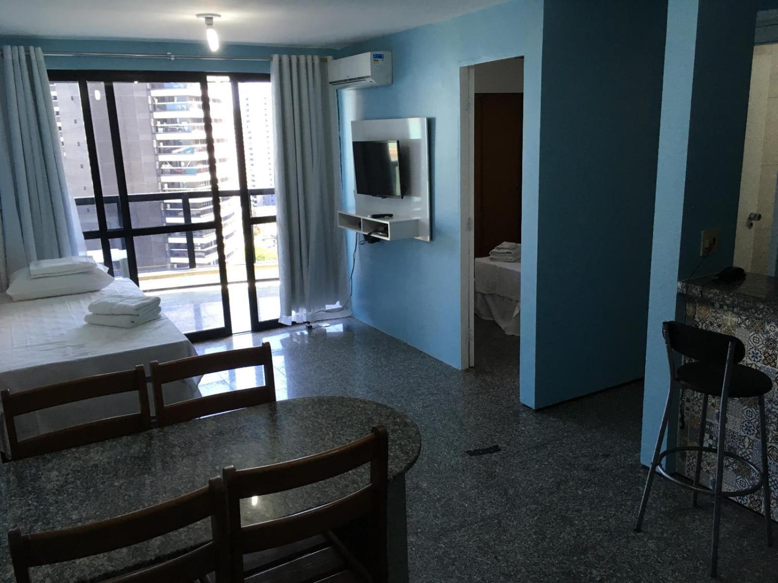 Flat Atlantico 1402 Daire Fortaleza Dış mekan fotoğraf