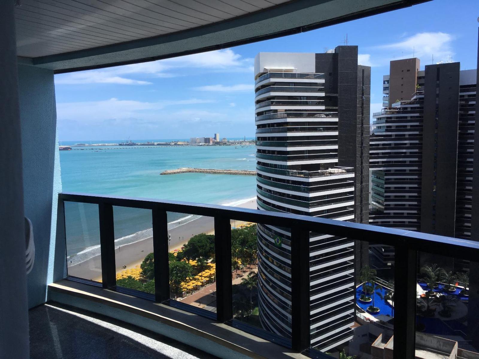 Flat Atlantico 1402 Daire Fortaleza Dış mekan fotoğraf